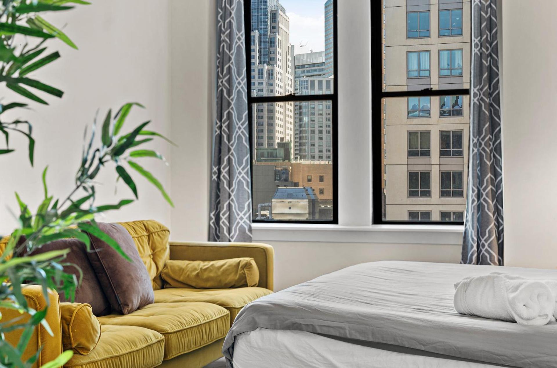 Furnished Apartment In Downtown Бостон Экстерьер фото